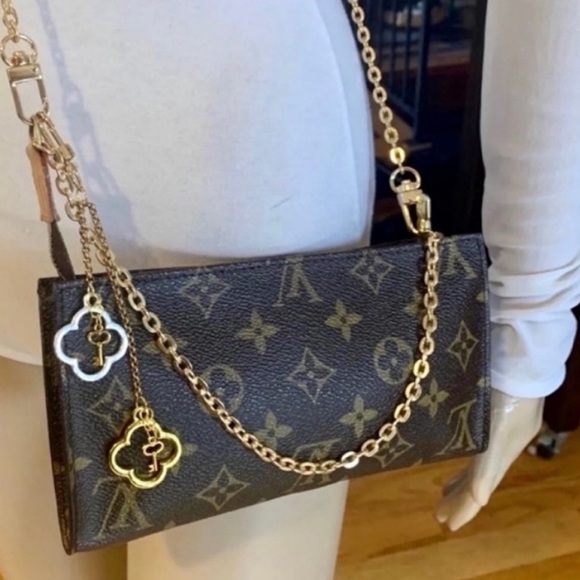 🚫SOLD🚫 LV Pouch Gm💥Sharp Super Attractive Trendy Stylish💥w/accessories7.85” - Picture 4 of 16